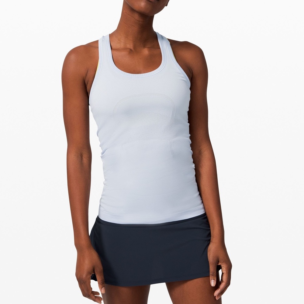 NWT lululemon swiftly tech racerback - sz 8 - daydream